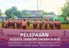 Bupati Najmul Akhyar Lepas 90 Anggota Kontingen Jambore Daerah XI NTB: Tunjukkan Karakter "Mempolong Merenten"